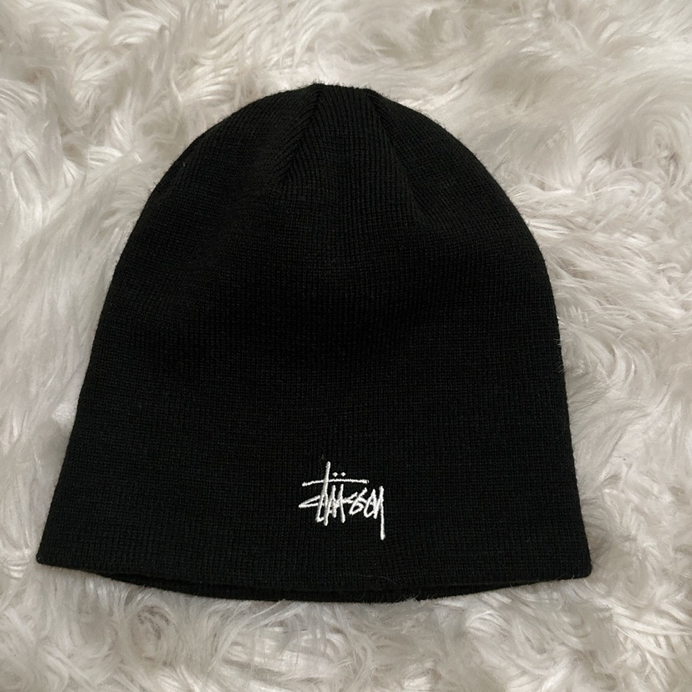 stussy skull cap beanie